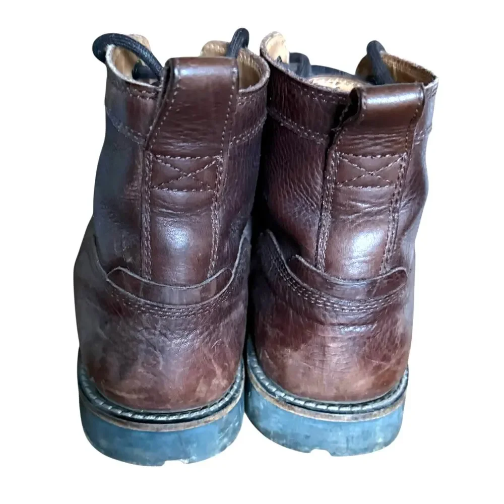 Keen Men's The 59 Moc Brown Leather Hiking Work Heritage Rugged‎ Boots - Size 40